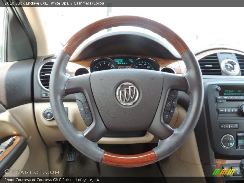White Opal / Cashmere/Cocoa 2010 Buick Enclave CXL