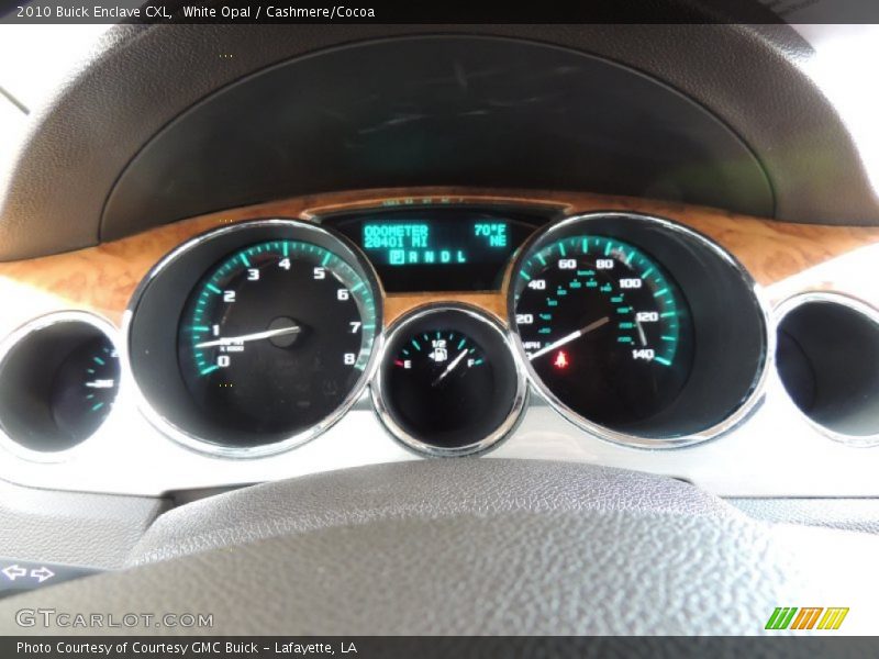 White Opal / Cashmere/Cocoa 2010 Buick Enclave CXL