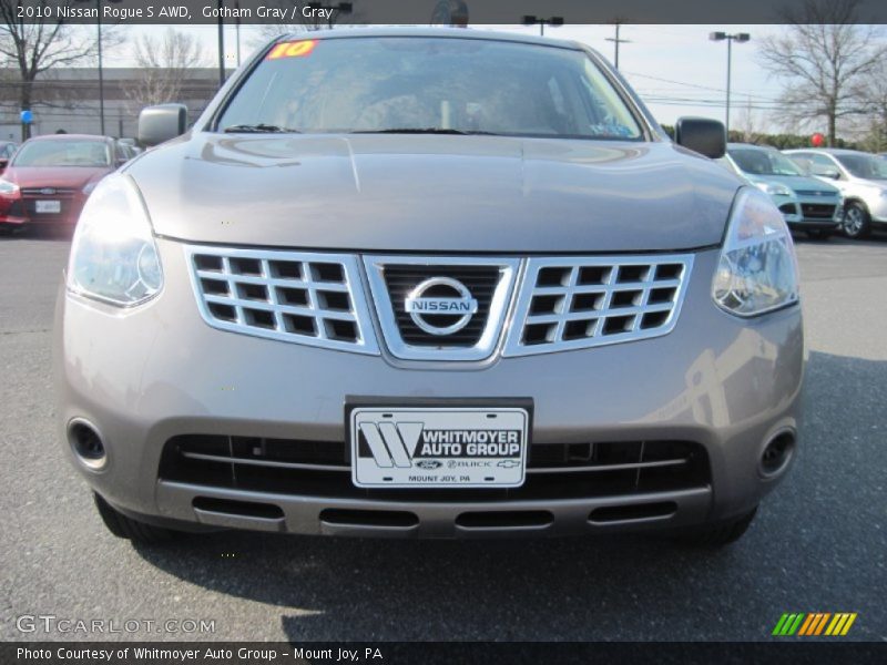 Gotham Gray / Gray 2010 Nissan Rogue S AWD