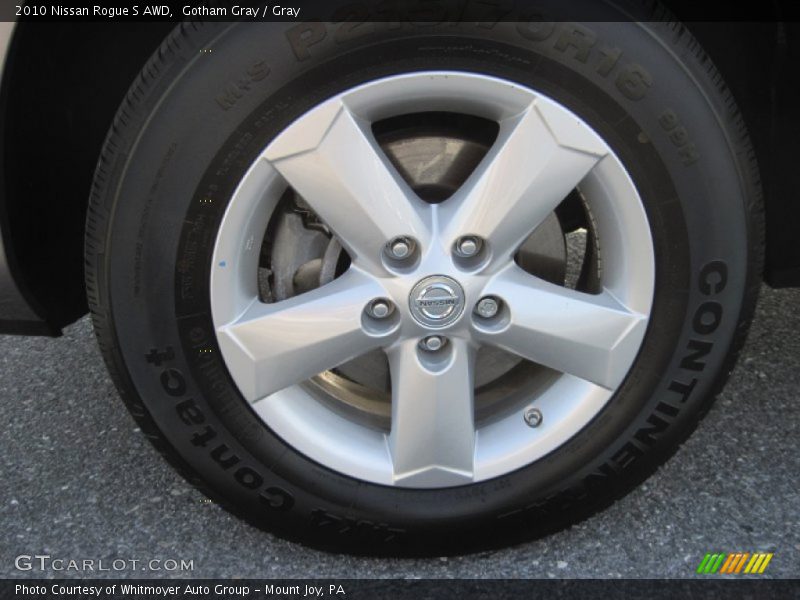 Gotham Gray / Gray 2010 Nissan Rogue S AWD