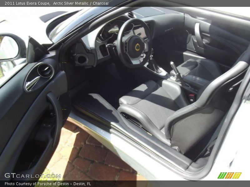 Charcoal Interior - 2011 Evora Coupe 