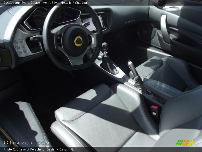 Charcoal Interior - 2011 Evora Coupe 