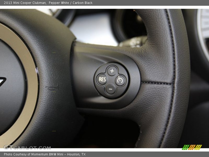 Pepper White / Carbon Black 2013 Mini Cooper Clubman