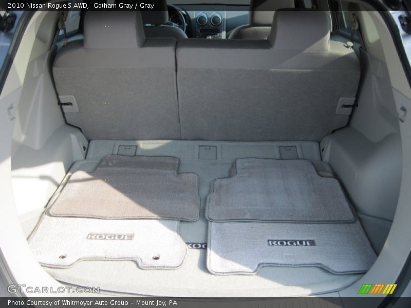 Gotham Gray / Gray 2010 Nissan Rogue S AWD