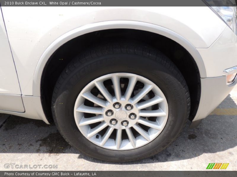 White Opal / Cashmere/Cocoa 2010 Buick Enclave CXL