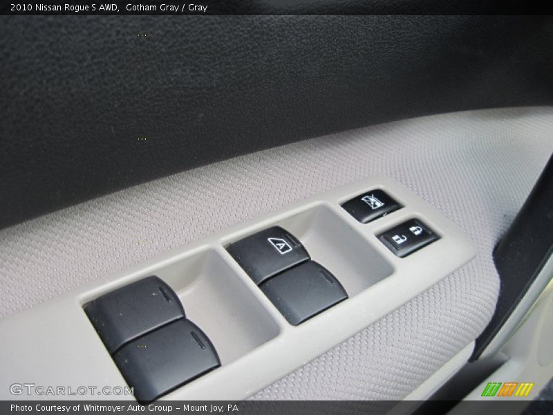 Gotham Gray / Gray 2010 Nissan Rogue S AWD