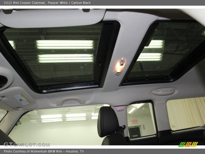 Pepper White / Carbon Black 2013 Mini Cooper Clubman