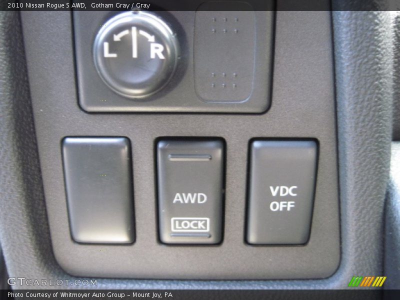 Gotham Gray / Gray 2010 Nissan Rogue S AWD