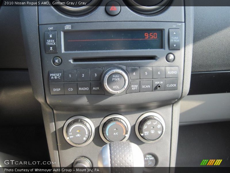 Gotham Gray / Gray 2010 Nissan Rogue S AWD