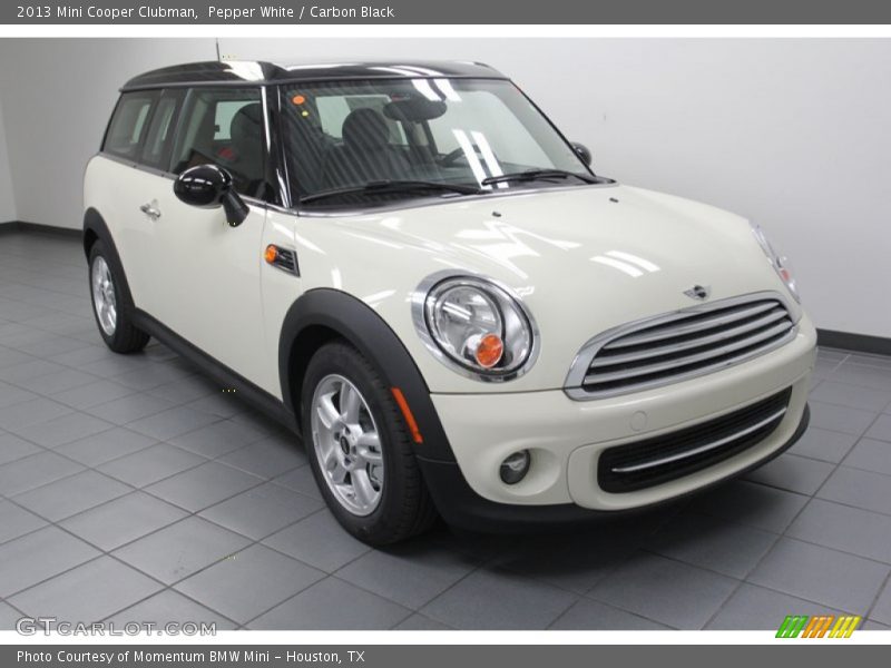 Pepper White / Carbon Black 2013 Mini Cooper Clubman