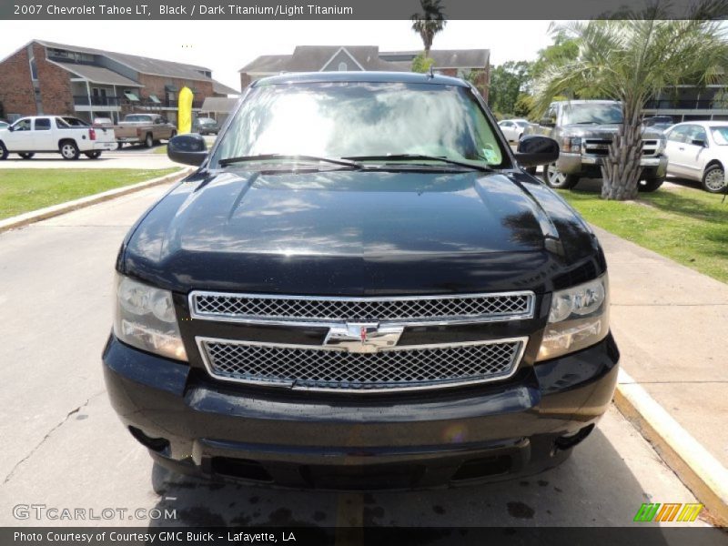 Black / Dark Titanium/Light Titanium 2007 Chevrolet Tahoe LT