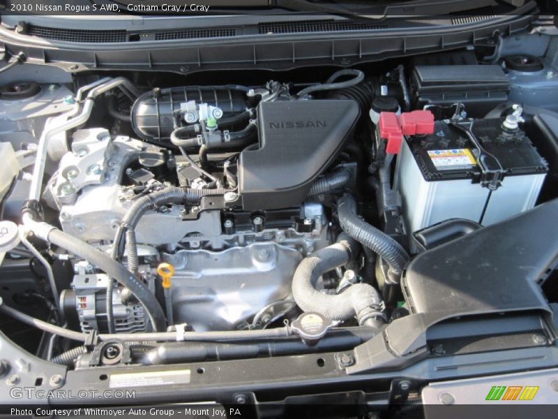 Gotham Gray / Gray 2010 Nissan Rogue S AWD