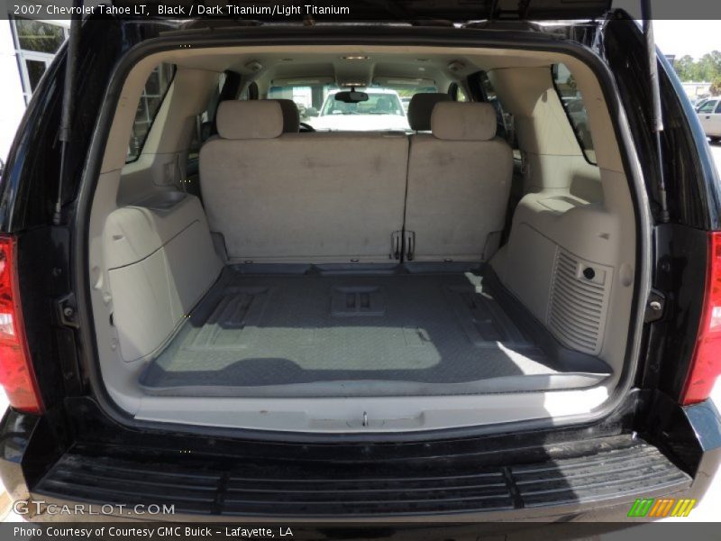 Black / Dark Titanium/Light Titanium 2007 Chevrolet Tahoe LT