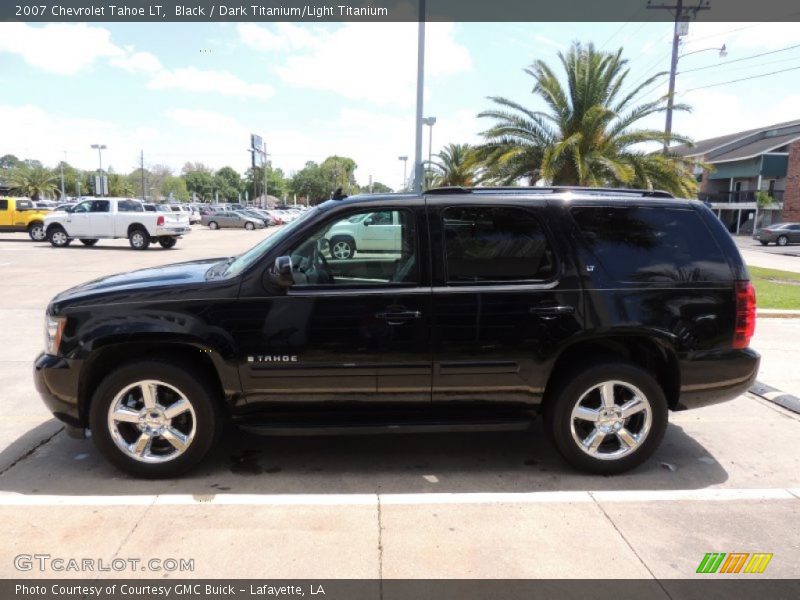 Black / Dark Titanium/Light Titanium 2007 Chevrolet Tahoe LT