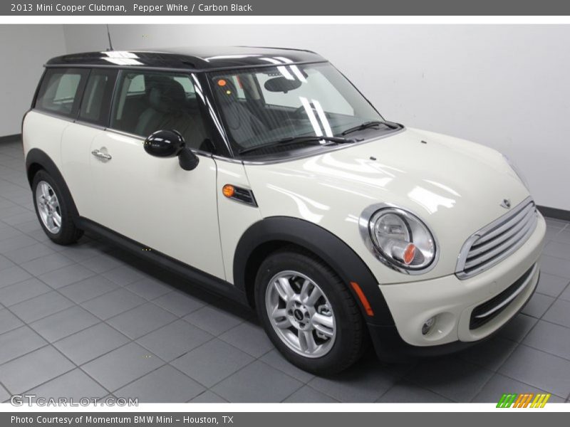 Pepper White / Carbon Black 2013 Mini Cooper Clubman