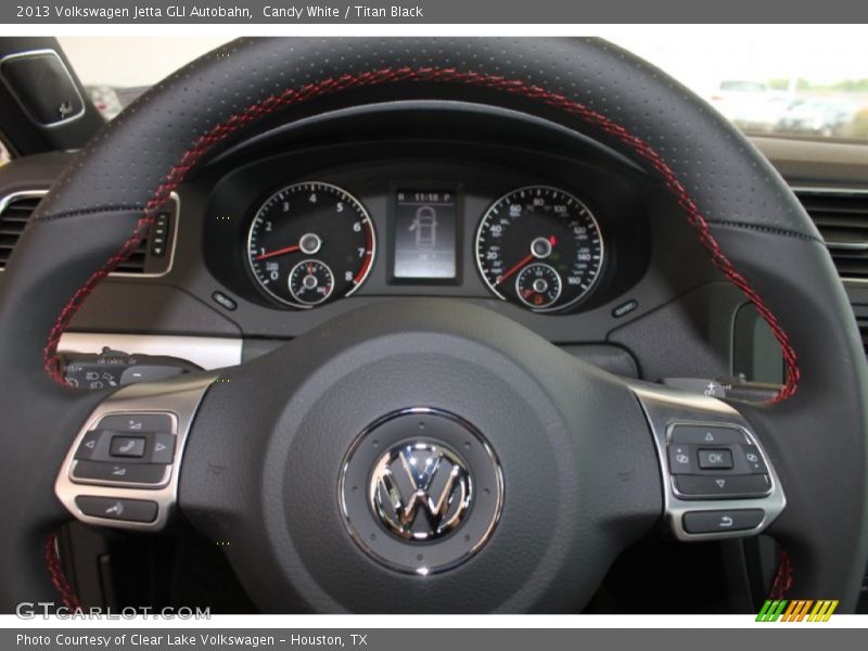 Candy White / Titan Black 2013 Volkswagen Jetta GLI Autobahn