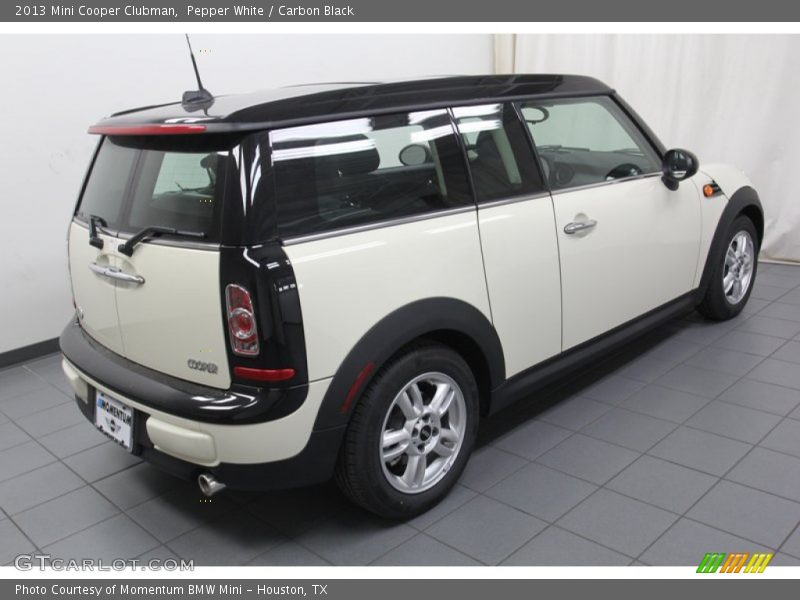 Pepper White / Carbon Black 2013 Mini Cooper Clubman