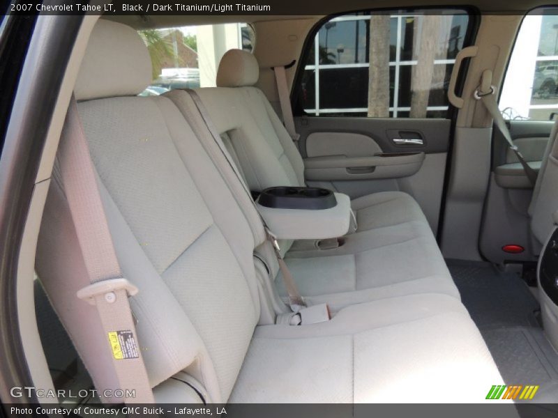 Black / Dark Titanium/Light Titanium 2007 Chevrolet Tahoe LT