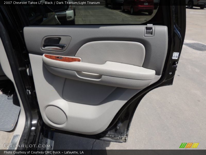 Black / Dark Titanium/Light Titanium 2007 Chevrolet Tahoe LT