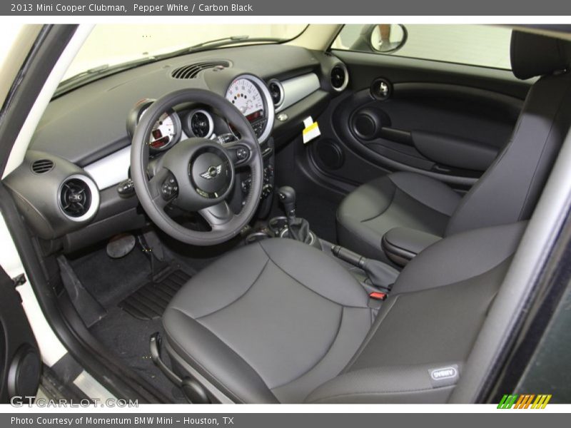 Pepper White / Carbon Black 2013 Mini Cooper Clubman