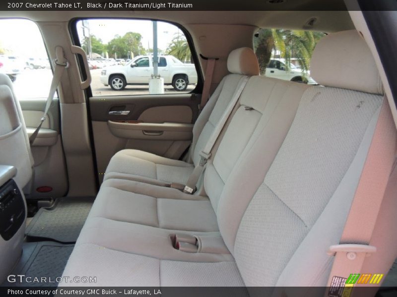 Black / Dark Titanium/Light Titanium 2007 Chevrolet Tahoe LT