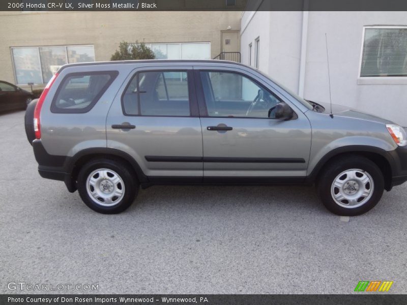 Silver Moss Metallic / Black 2006 Honda CR-V LX