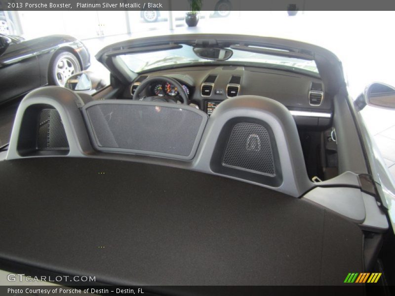 Platinum Silver Metallic / Black 2013 Porsche Boxster
