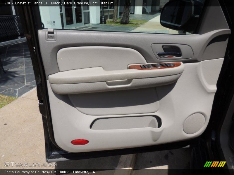 Black / Dark Titanium/Light Titanium 2007 Chevrolet Tahoe LT