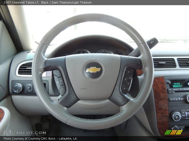 Black / Dark Titanium/Light Titanium 2007 Chevrolet Tahoe LT