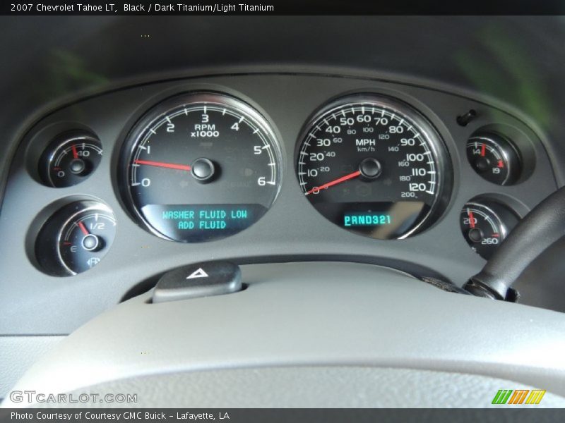 Black / Dark Titanium/Light Titanium 2007 Chevrolet Tahoe LT