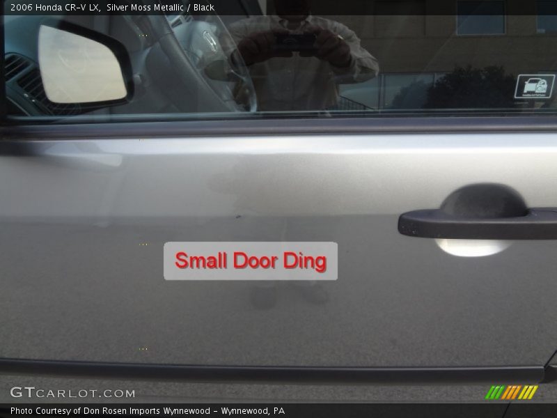 Silver Moss Metallic / Black 2006 Honda CR-V LX