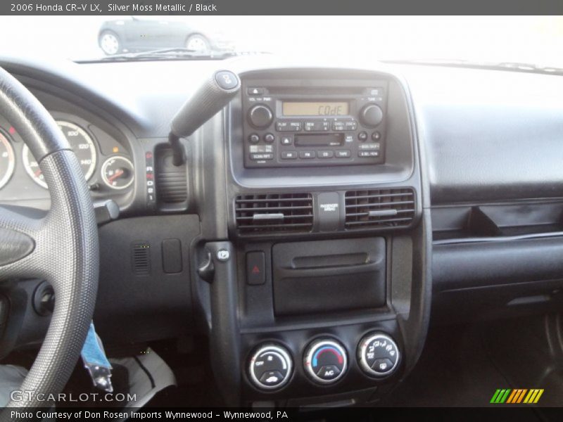 Silver Moss Metallic / Black 2006 Honda CR-V LX