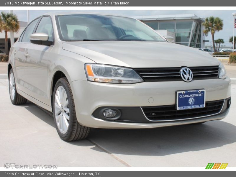 Moonrock Silver Metallic / Titan Black 2013 Volkswagen Jetta SEL Sedan