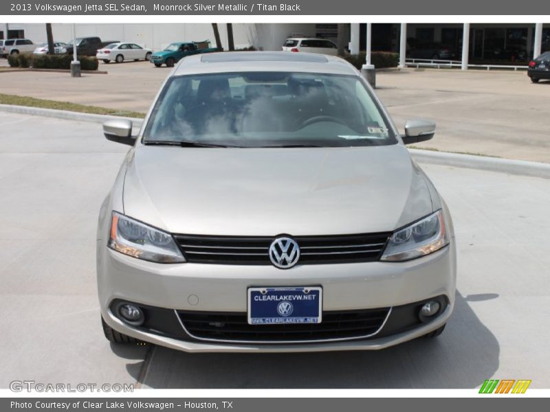 Moonrock Silver Metallic / Titan Black 2013 Volkswagen Jetta SEL Sedan