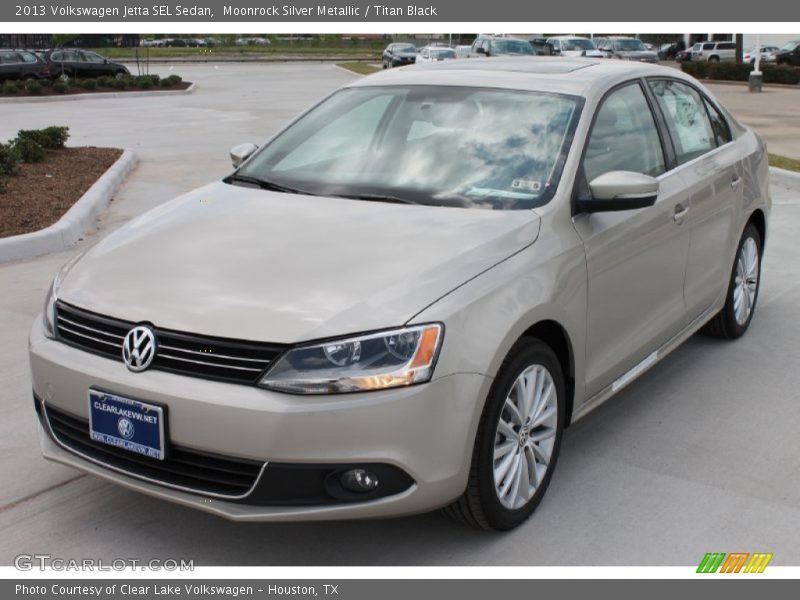 Moonrock Silver Metallic / Titan Black 2013 Volkswagen Jetta SEL Sedan