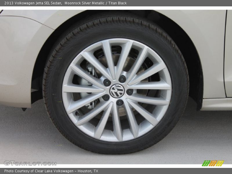 Moonrock Silver Metallic / Titan Black 2013 Volkswagen Jetta SEL Sedan