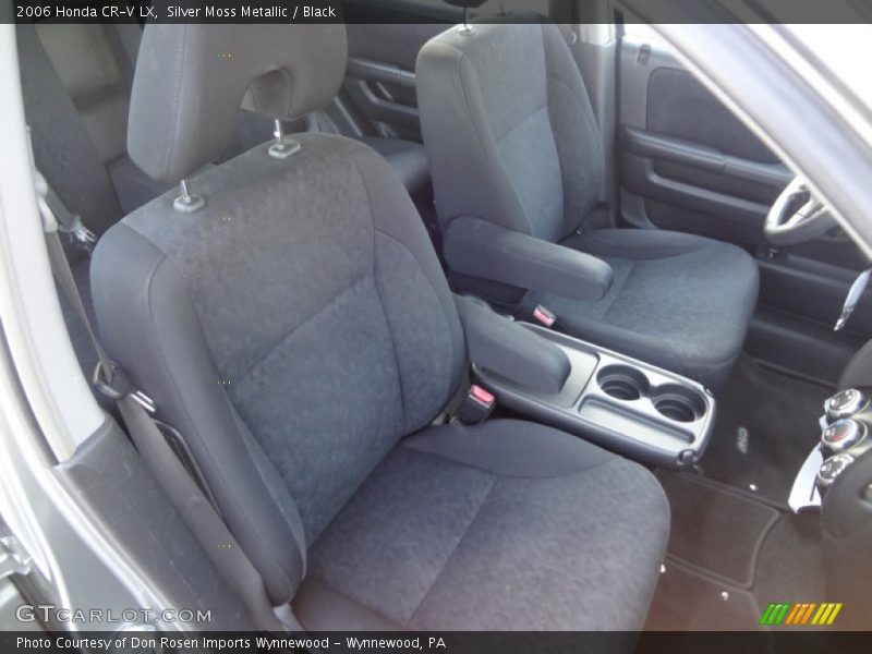 Silver Moss Metallic / Black 2006 Honda CR-V LX