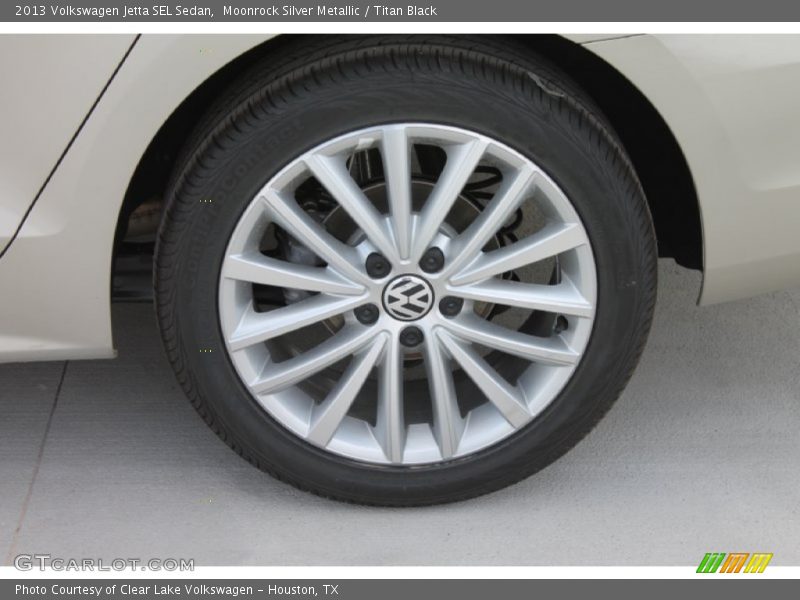 Moonrock Silver Metallic / Titan Black 2013 Volkswagen Jetta SEL Sedan