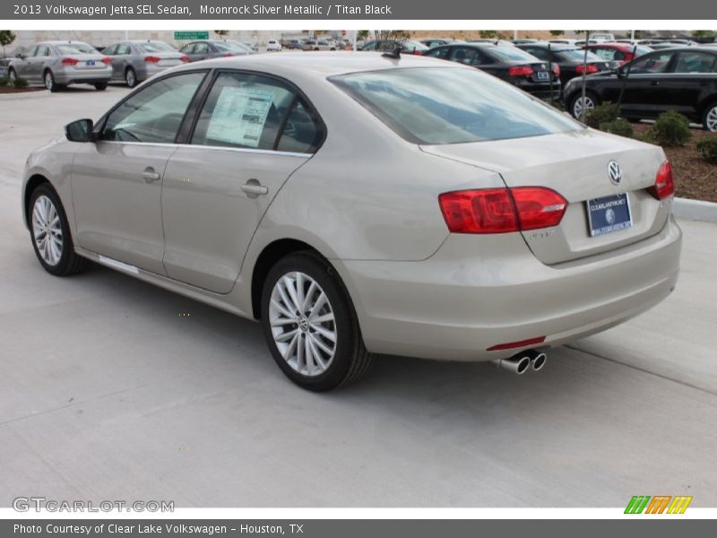 Moonrock Silver Metallic / Titan Black 2013 Volkswagen Jetta SEL Sedan