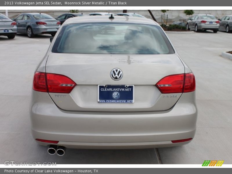 Moonrock Silver Metallic / Titan Black 2013 Volkswagen Jetta SEL Sedan