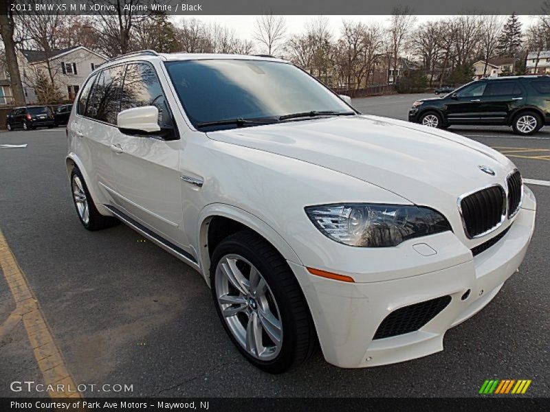 Alpine White / Black 2011 BMW X5 M M xDrive