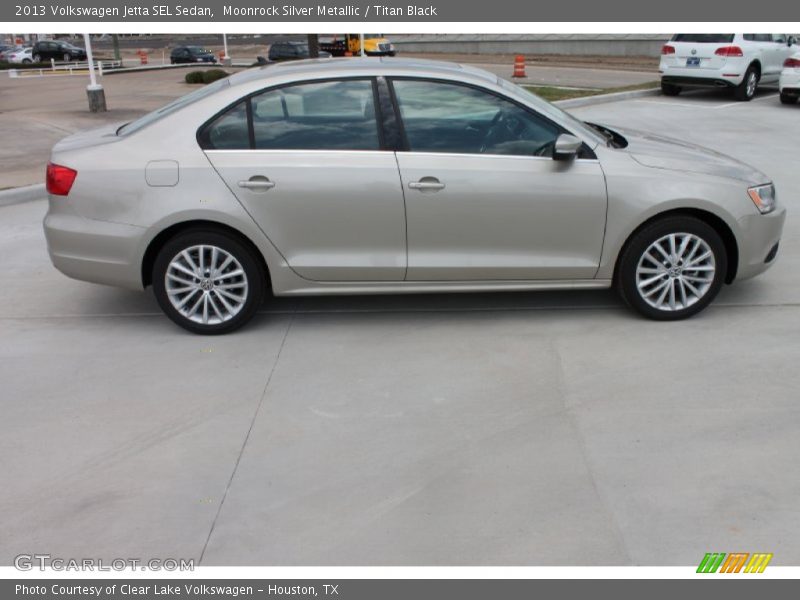 Moonrock Silver Metallic / Titan Black 2013 Volkswagen Jetta SEL Sedan