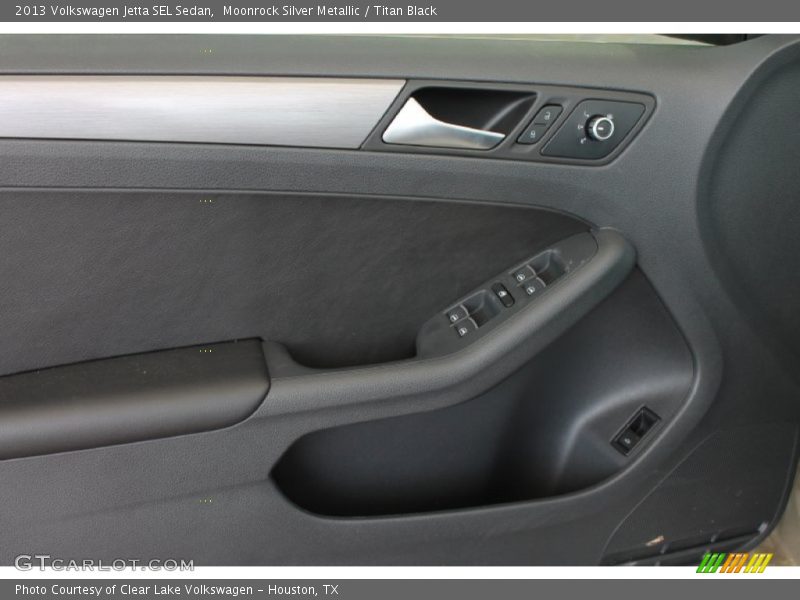 Moonrock Silver Metallic / Titan Black 2013 Volkswagen Jetta SEL Sedan