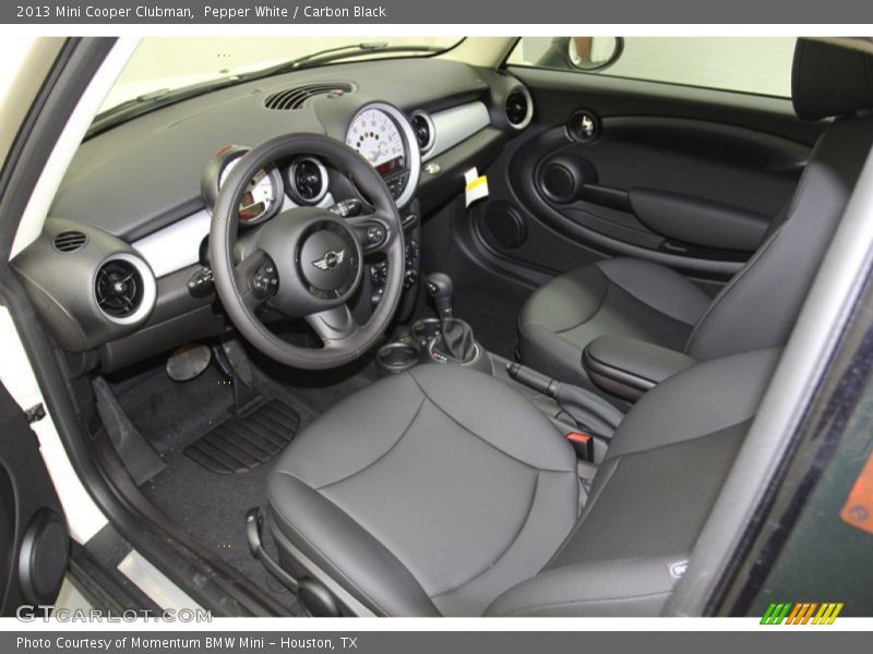 Pepper White / Carbon Black 2013 Mini Cooper Clubman