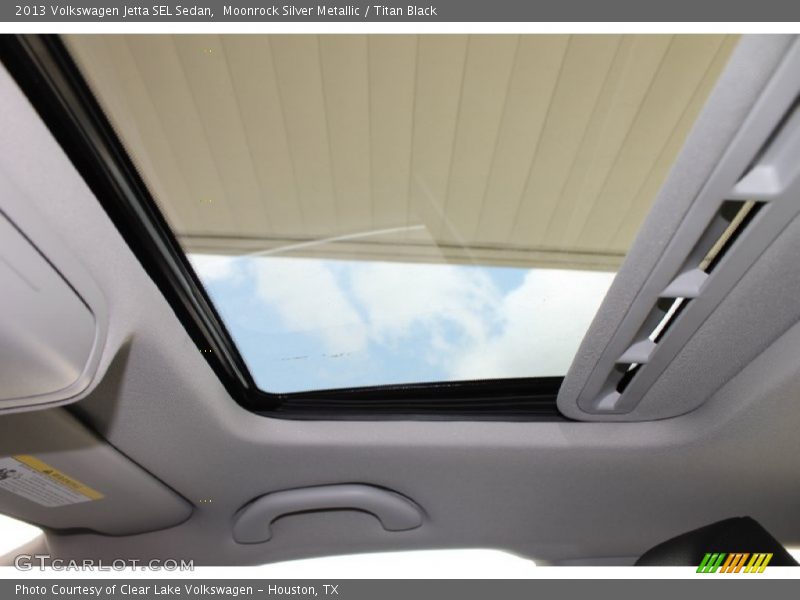 Moonrock Silver Metallic / Titan Black 2013 Volkswagen Jetta SEL Sedan