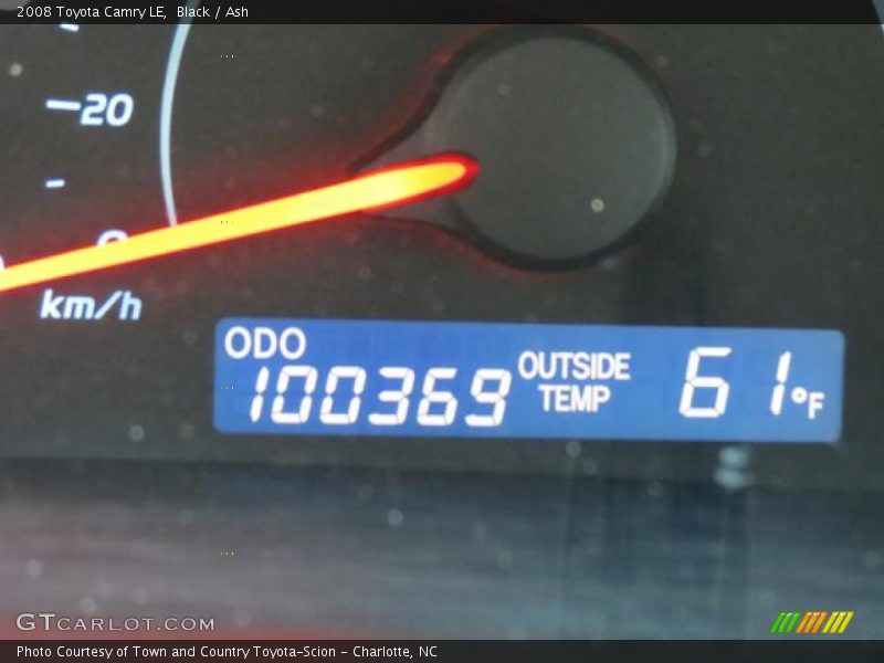Black / Ash 2008 Toyota Camry LE