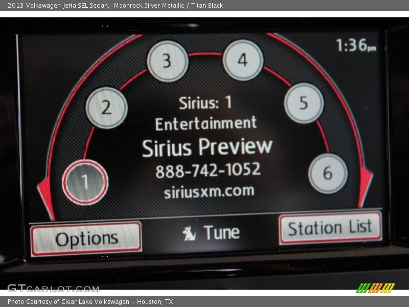 Moonrock Silver Metallic / Titan Black 2013 Volkswagen Jetta SEL Sedan