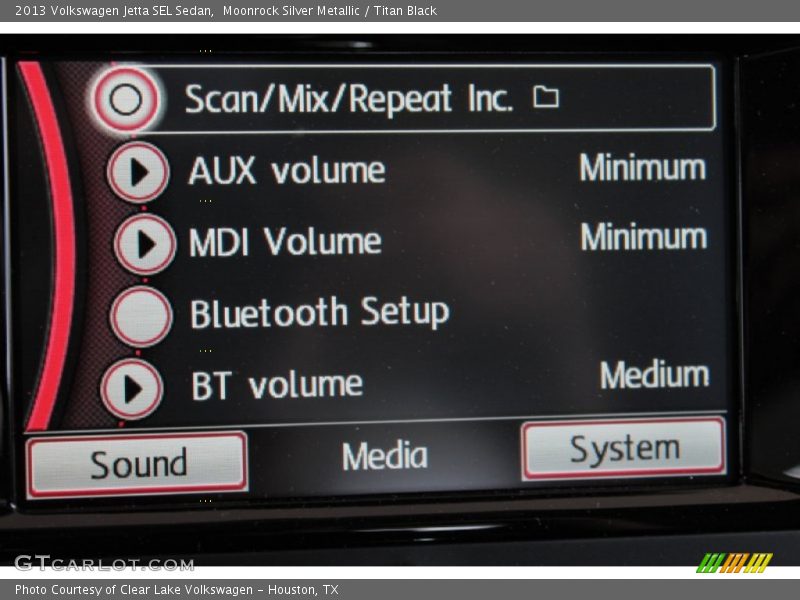 Moonrock Silver Metallic / Titan Black 2013 Volkswagen Jetta SEL Sedan