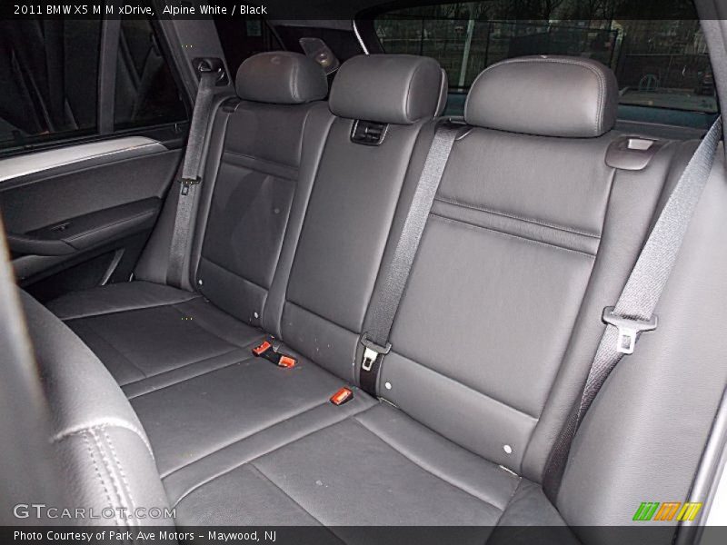 Rear Seat of 2011 X5 M M xDrive