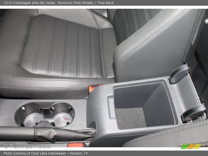 Moonrock Silver Metallic / Titan Black 2013 Volkswagen Jetta SEL Sedan